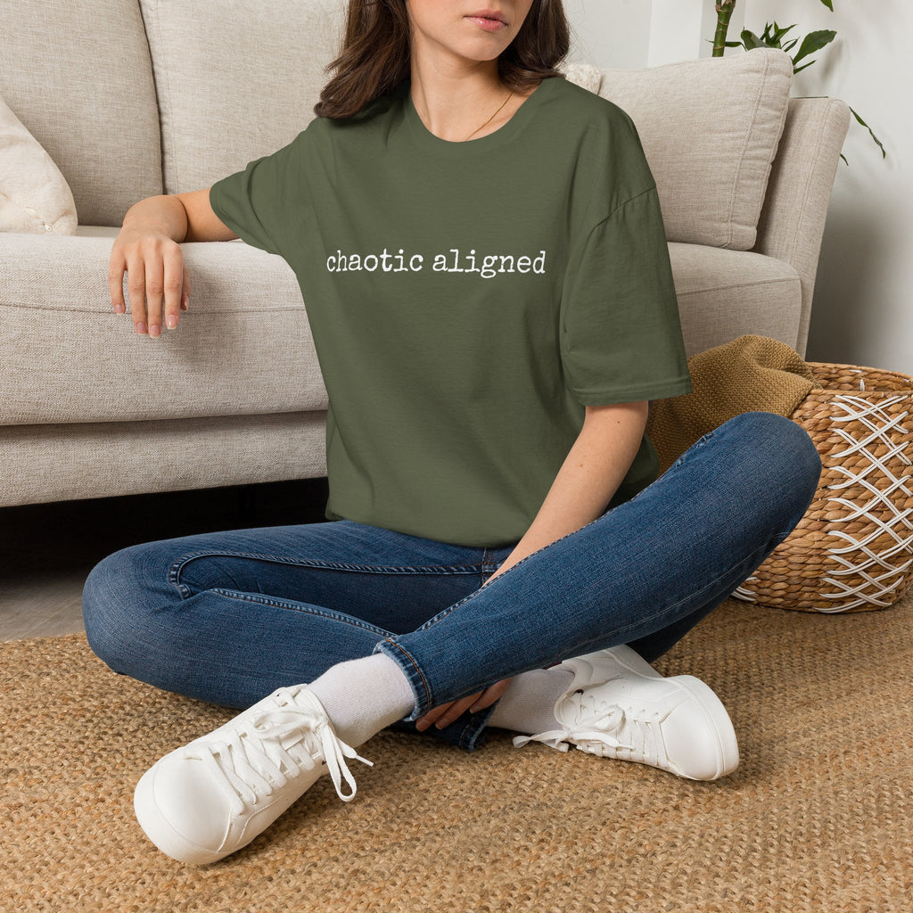 Chaotic Aligned T-Shirt