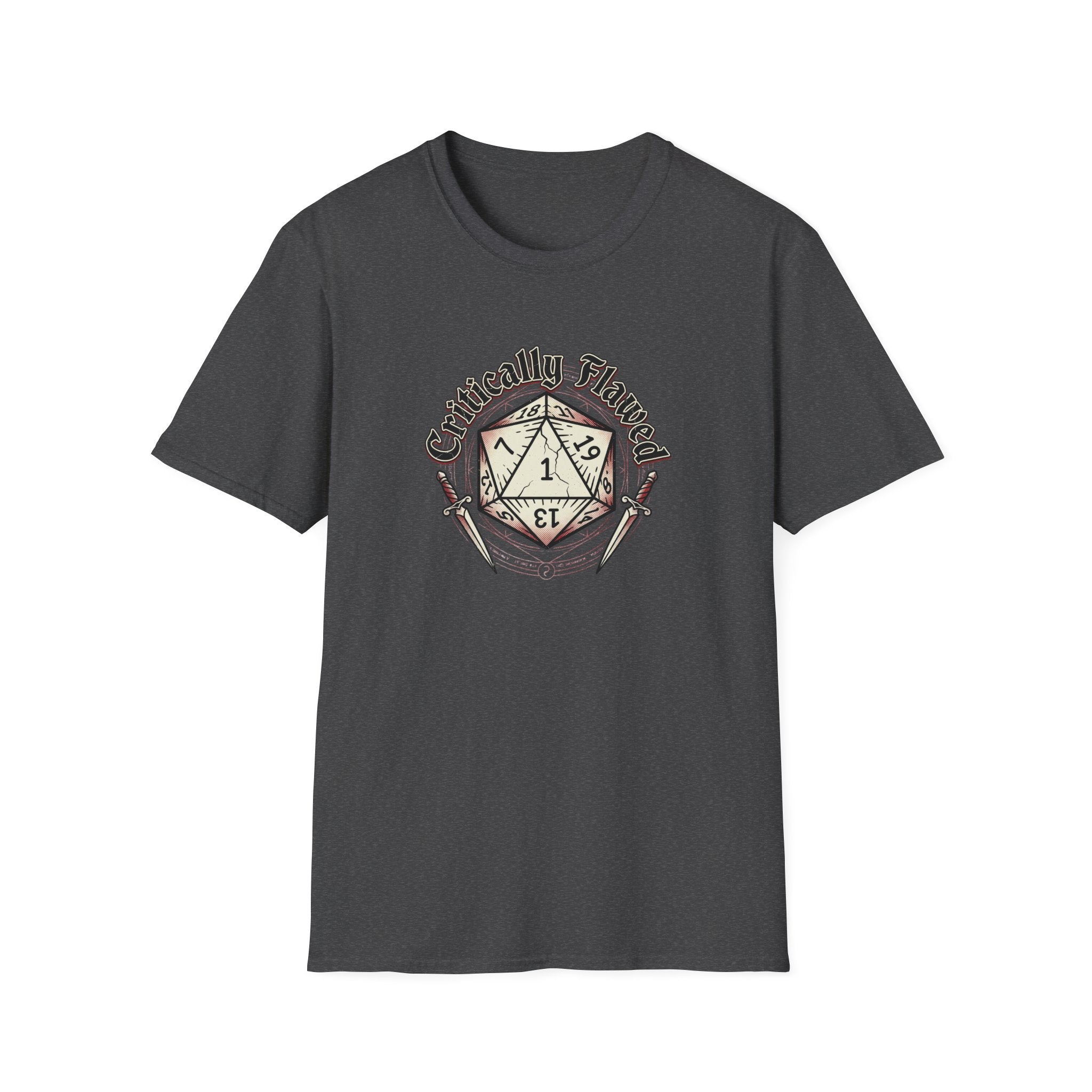 Critically Flawed D20 T-Shirt