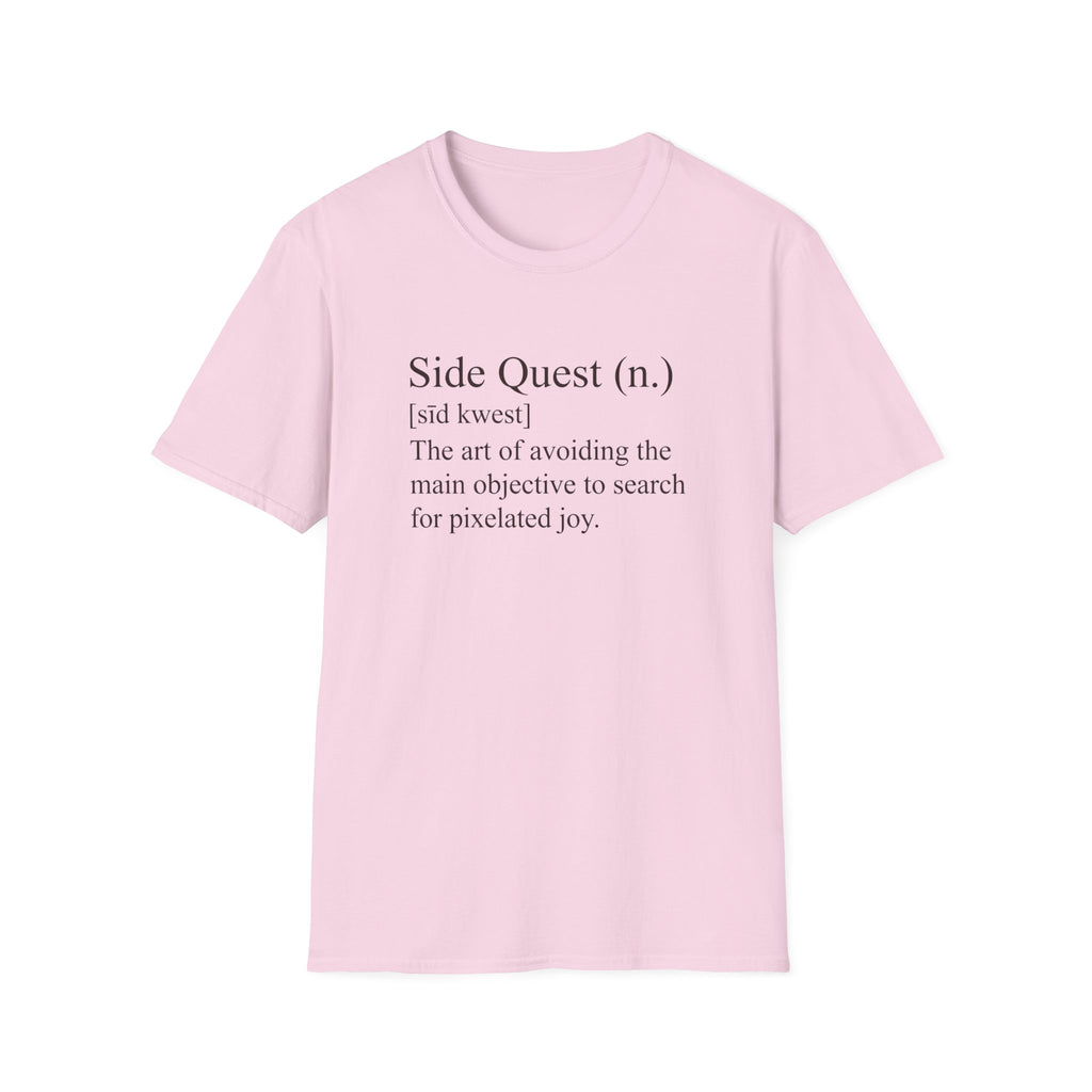 Side Quest Definition T-Shirt