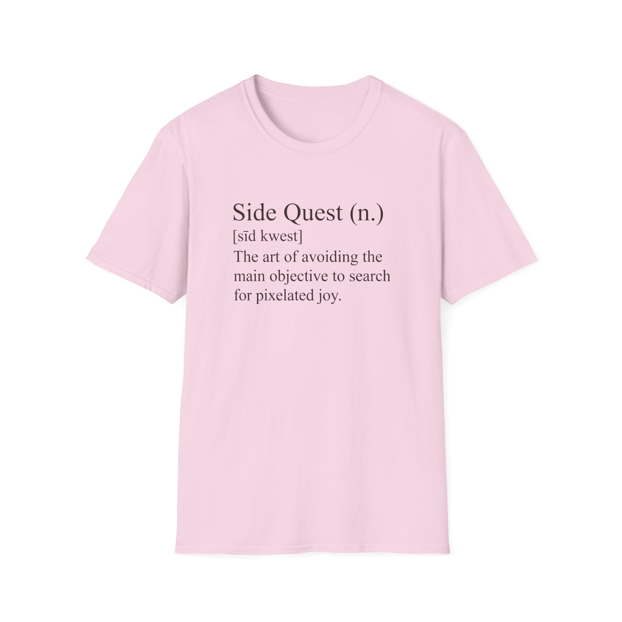 Side Quest Definition T-Shirt