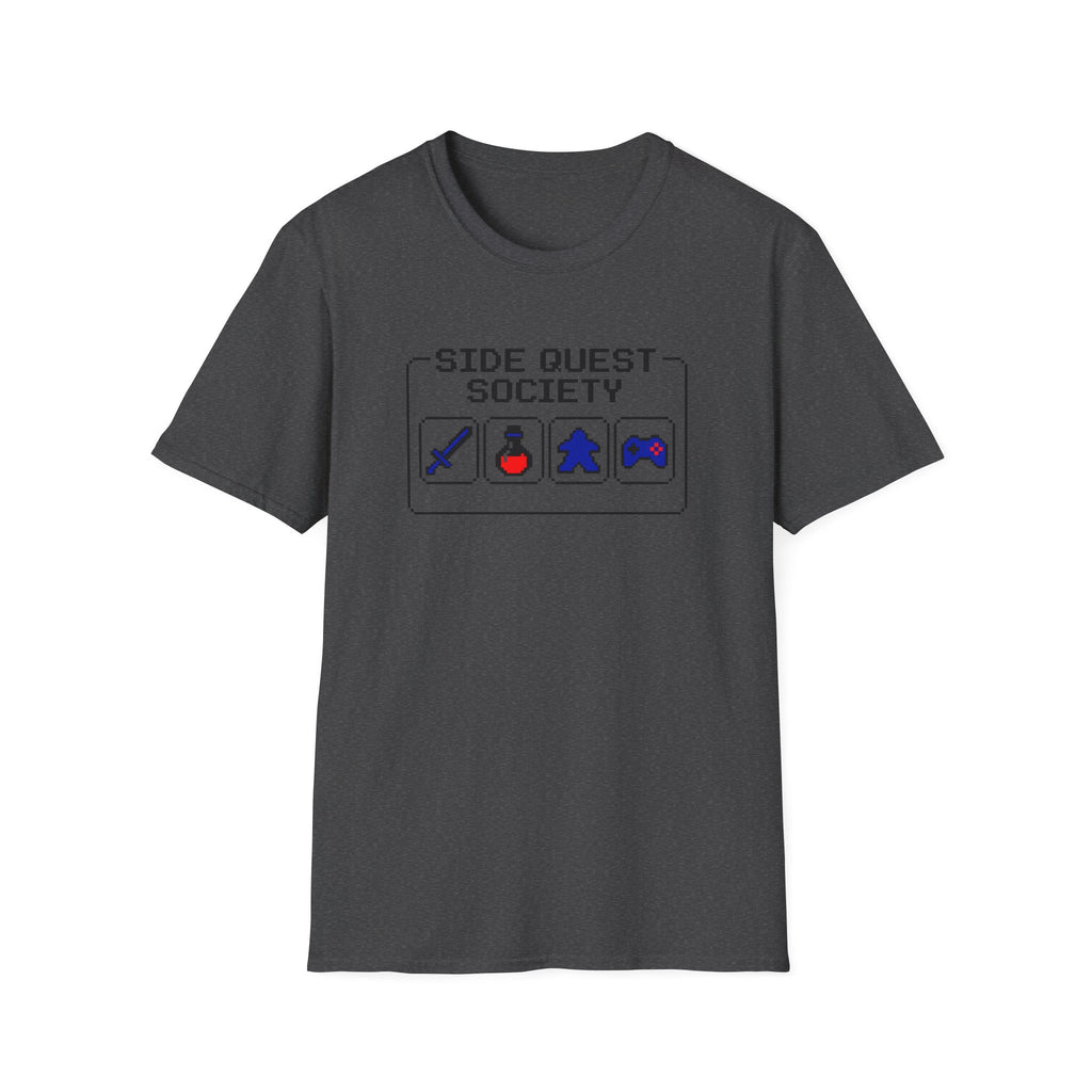 8-Bit Side Quest Society T-Shirt