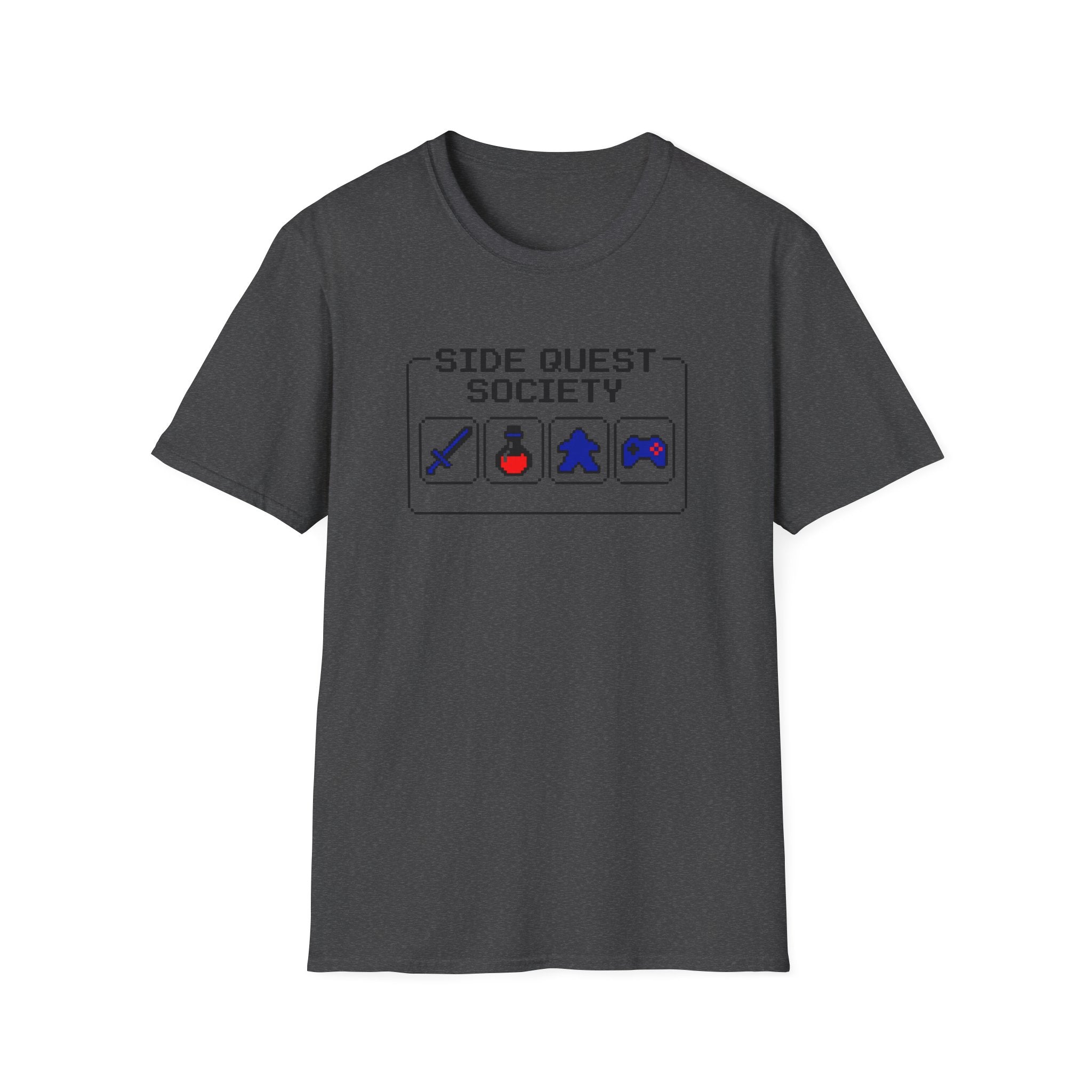 8-Bit Side Quest Society T-Shirt