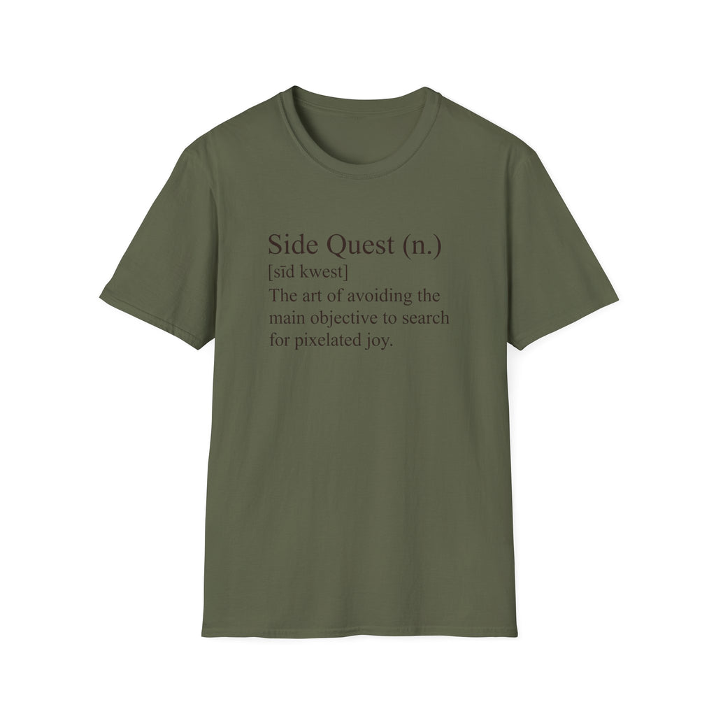 Side Quest Definition T-Shirt