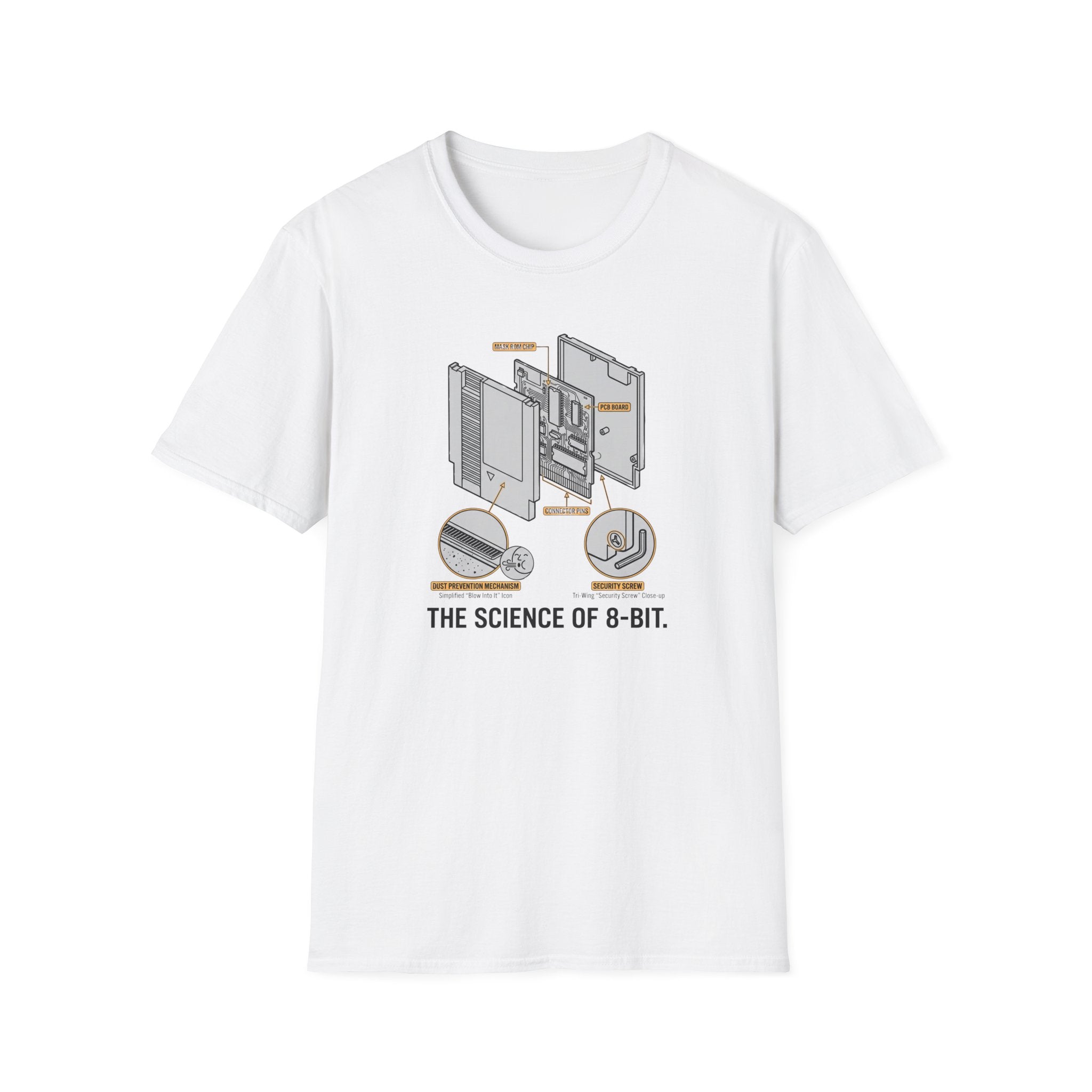 Science of 8-Bit T-shirt