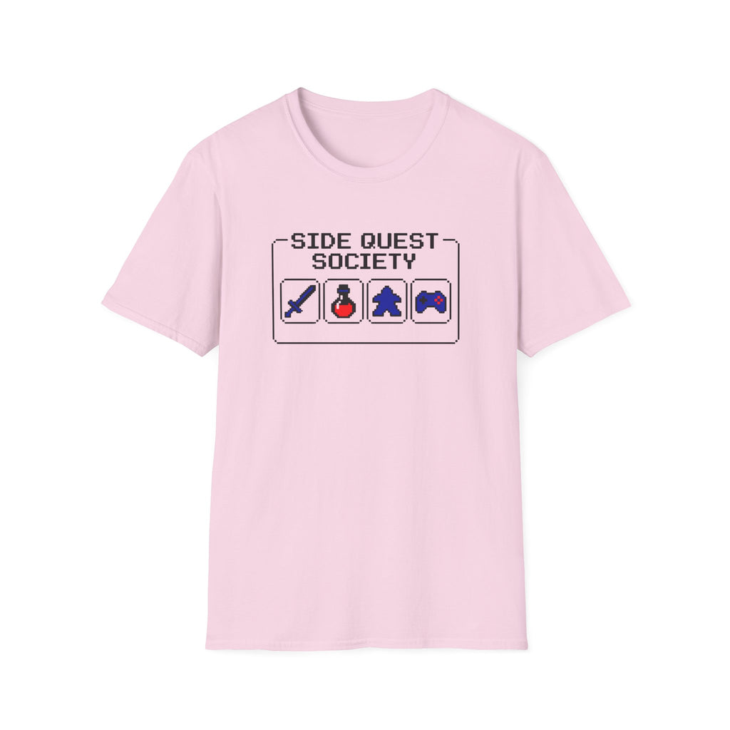 8-Bit Side Quest Society T-Shirt