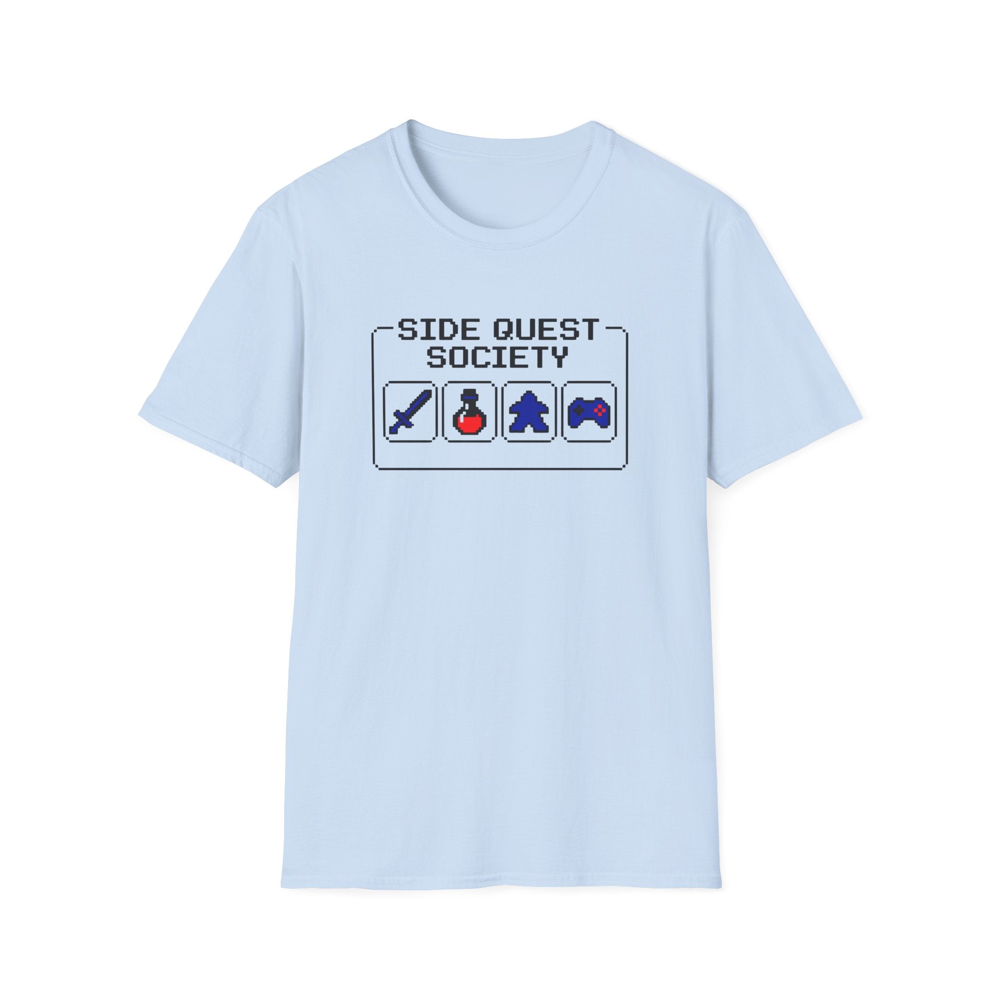 8-Bit Side Quest Society T-Shirt