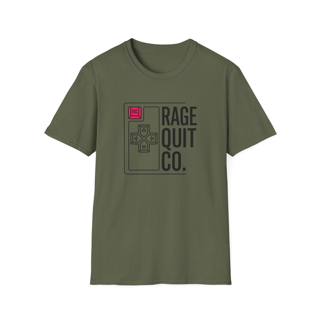 Rage Quit Co. Line Art T-shirt