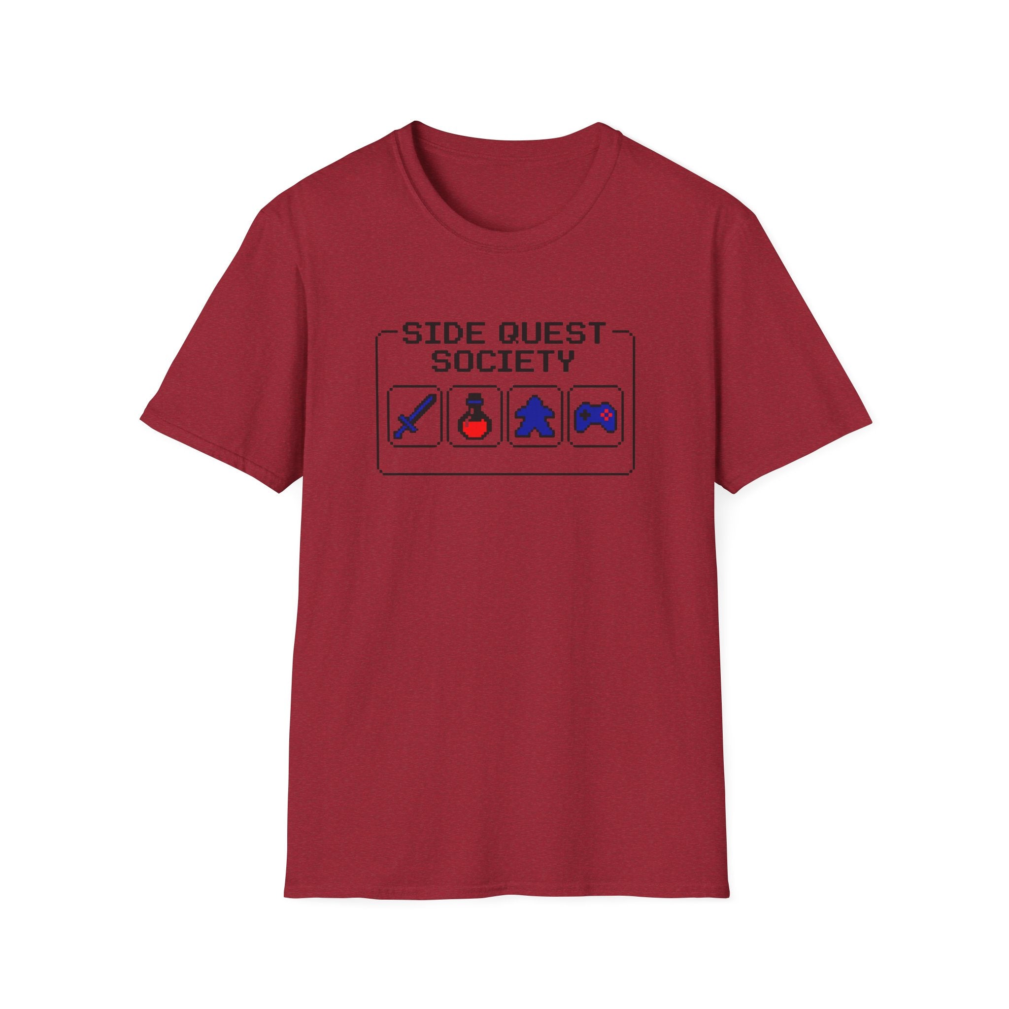 8-Bit Side Quest Society T-Shirt