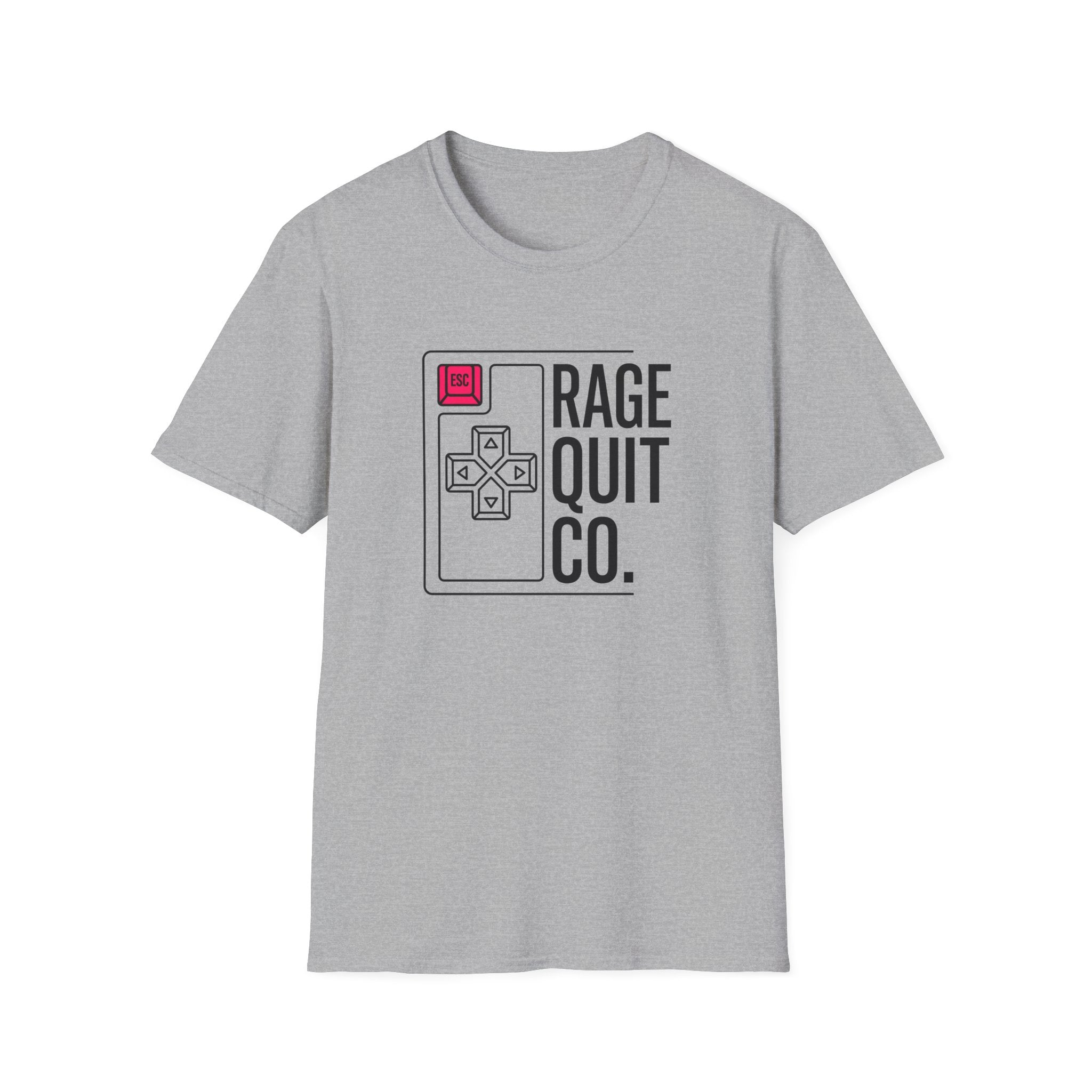 Rage Quit Co. Line Art T-shirt