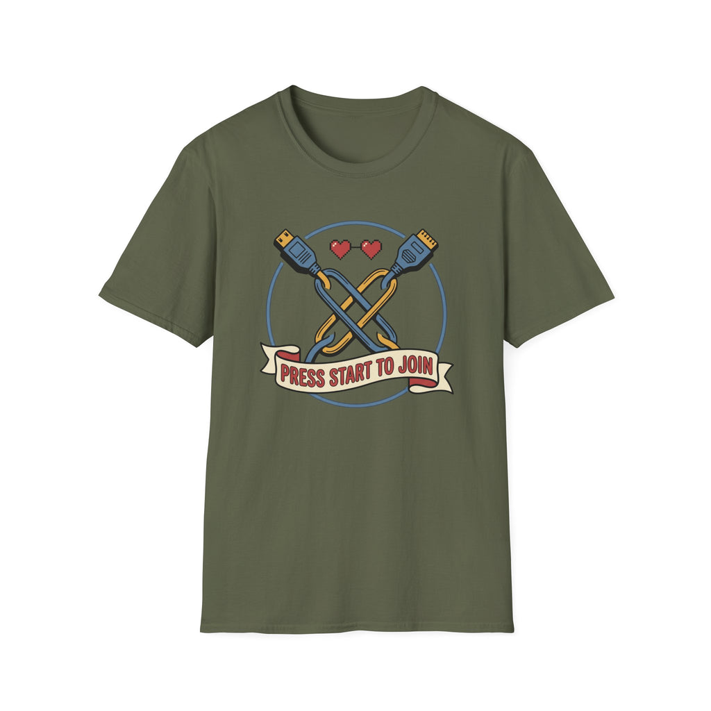 Press Start to Join T-Shirt