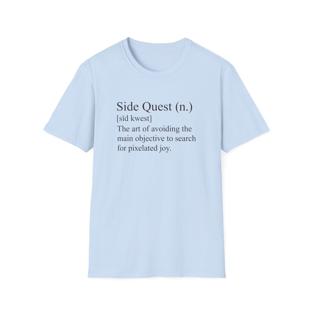 Side Quest Definition T-Shirt
