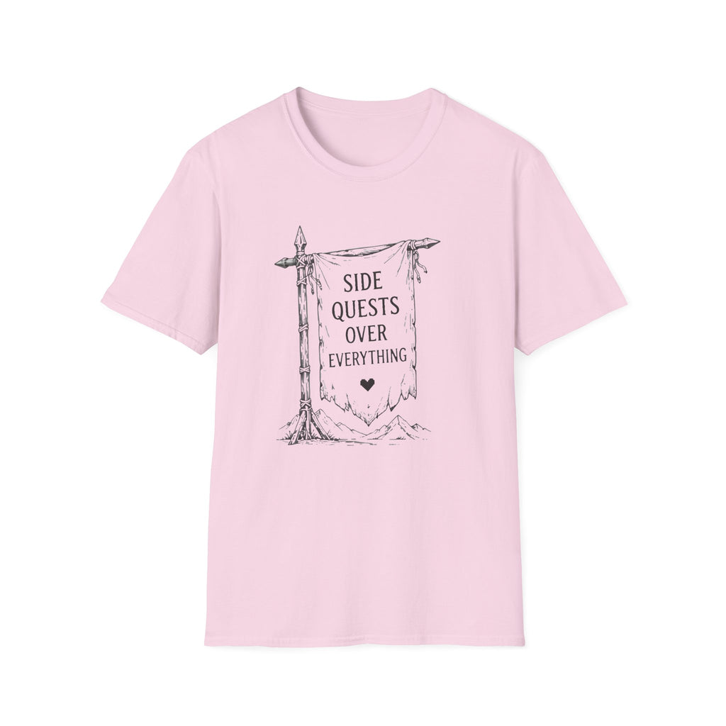 Side Quests over Everything T-shirt