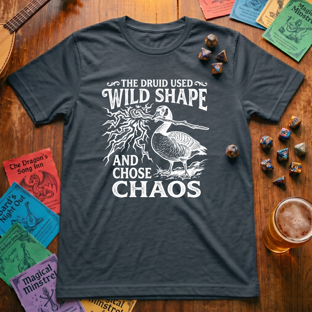 Druid Wild Shape Goose T-Shirt