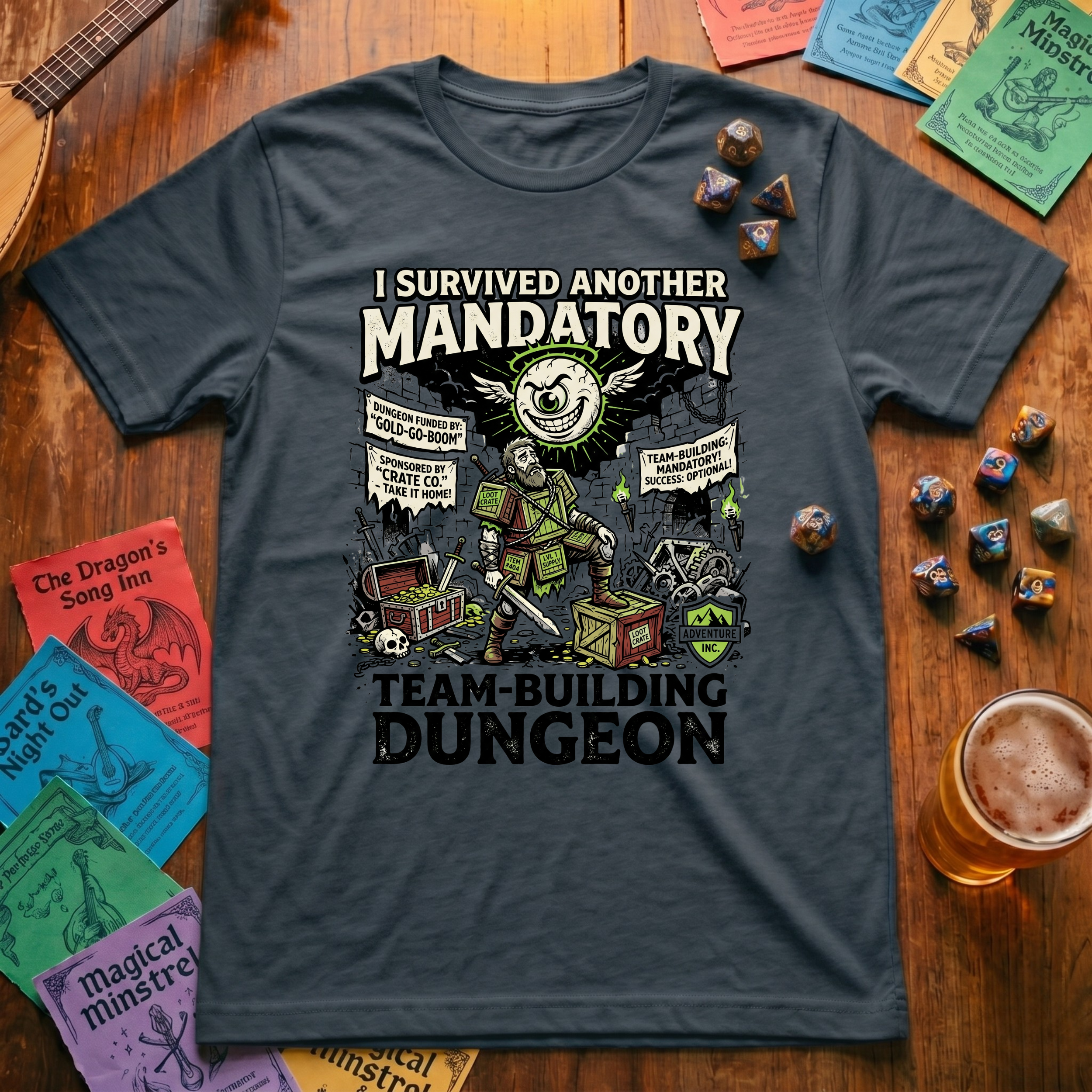 Team-Building Dungeon T-shirt