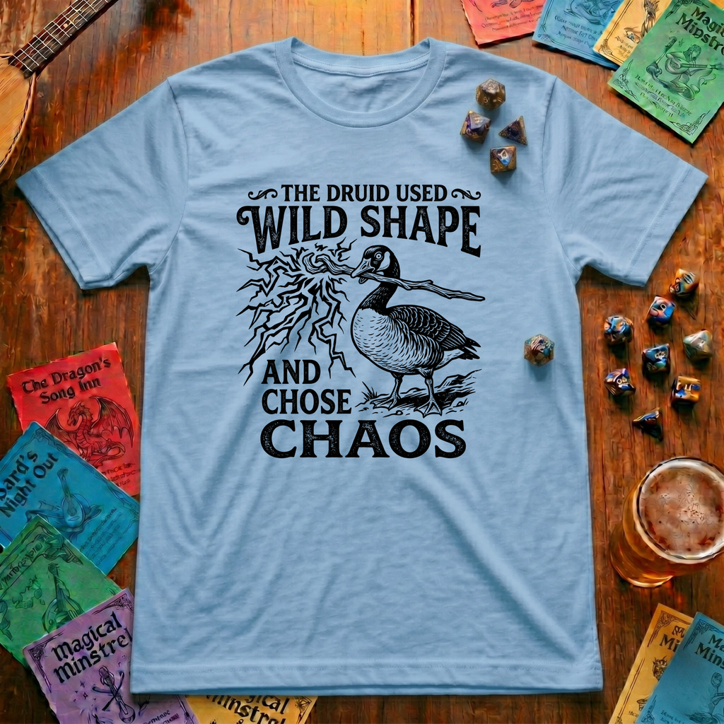 Druid Wild Shape Goose T-Shirt