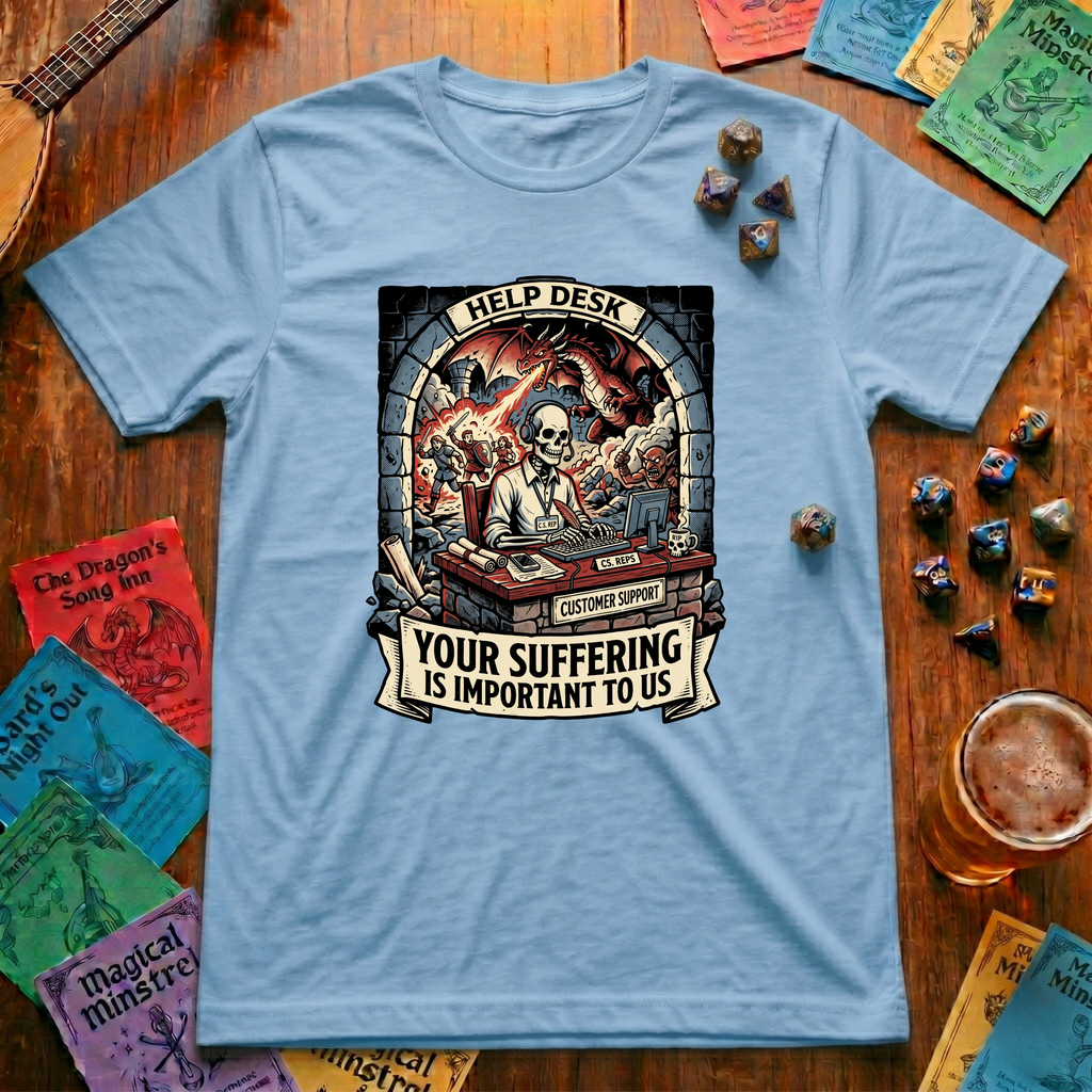 Dungeon Help Desk T-shirt
