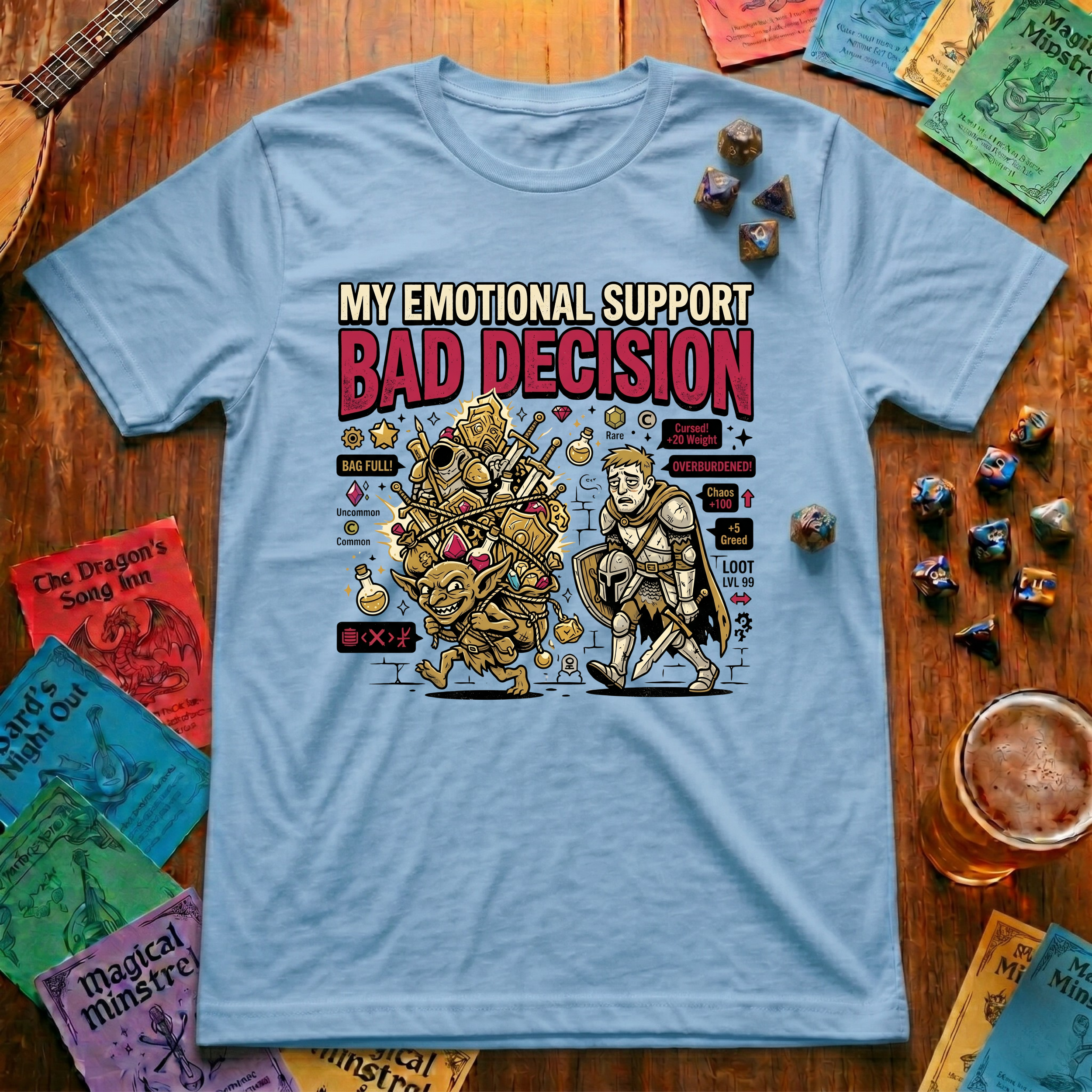 My Emotional Support Bad Decision T-shirt