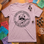 Raccoon Bard T-shirt