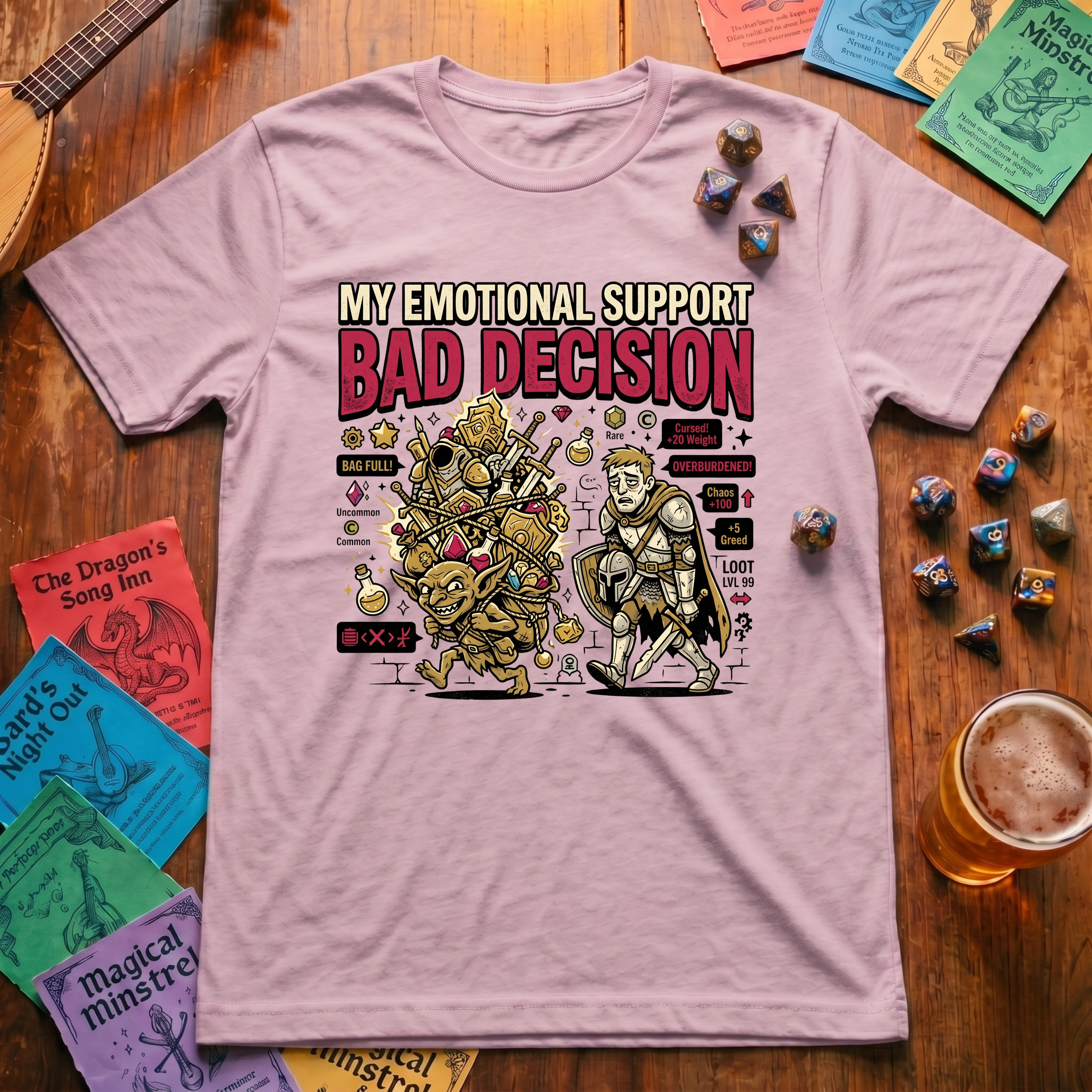 My Emotional Support Bad Decision T-shirt