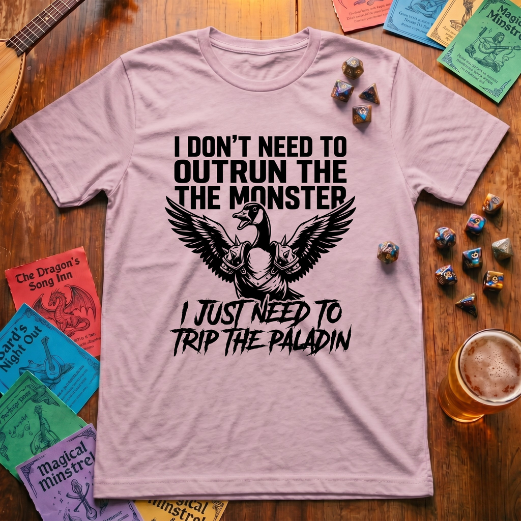I Don't Need to Outrun the Monster T-shirt