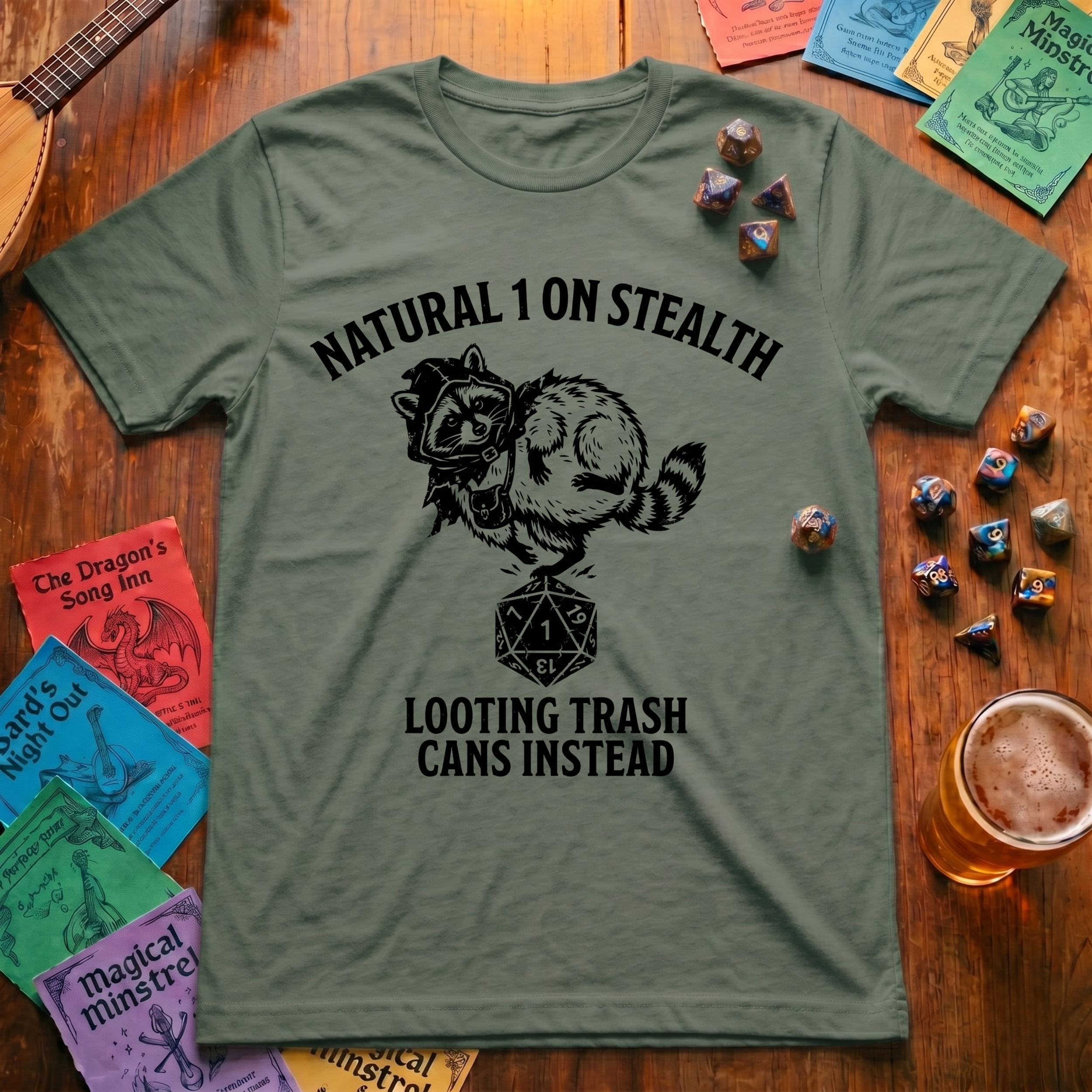 Looting Trash Cans Instead T-shirt