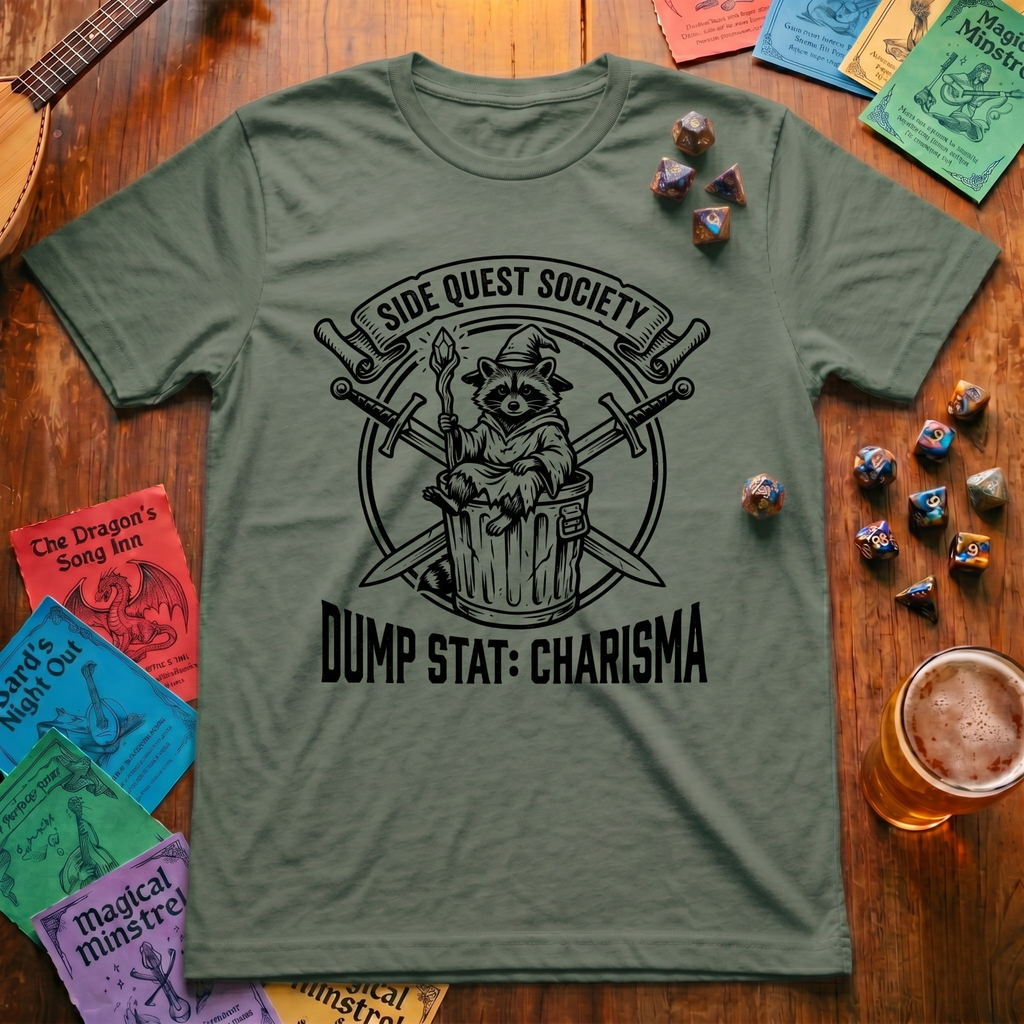 Dump Stat: Charisma T-Shirt