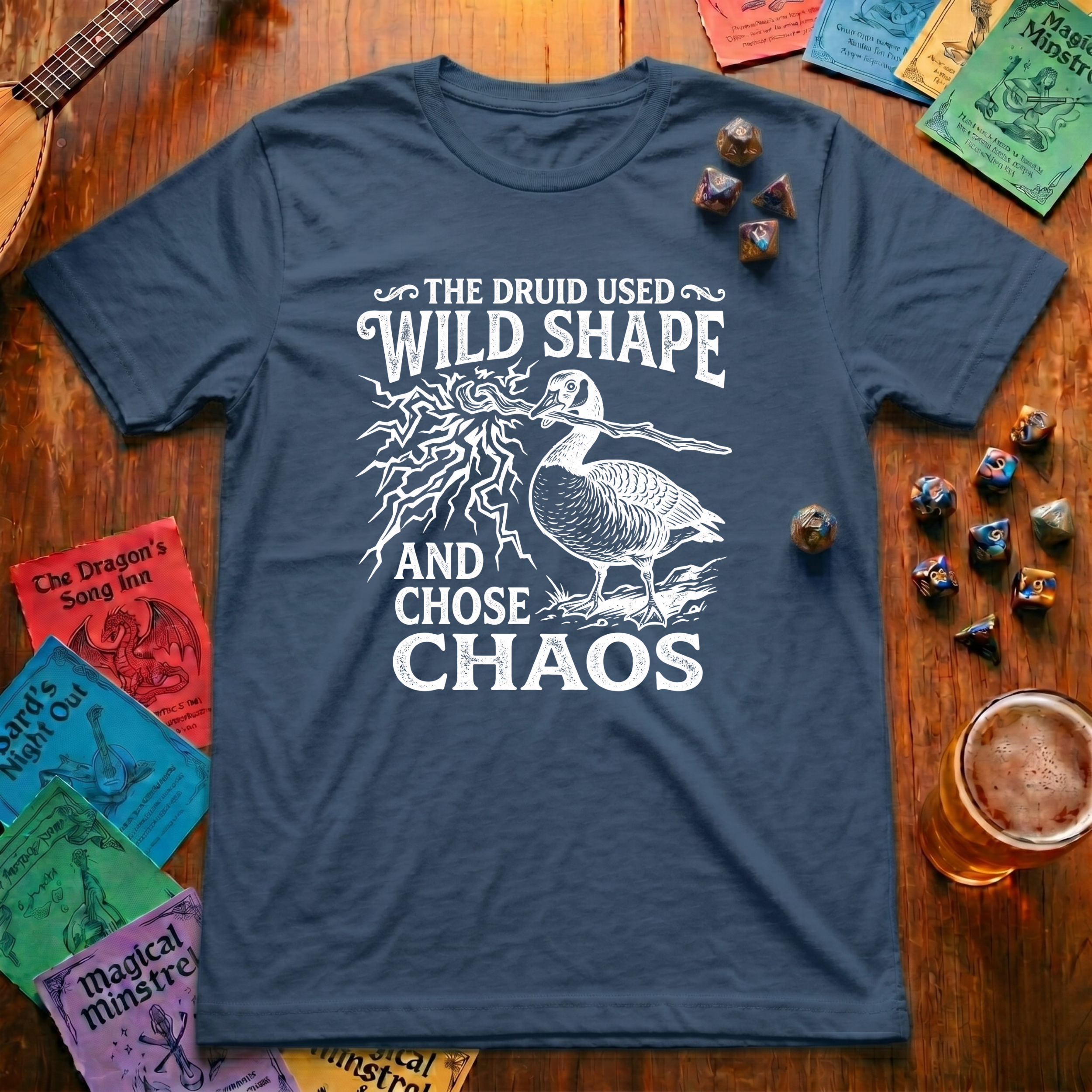 Druid Wild Shape Goose T-Shirt