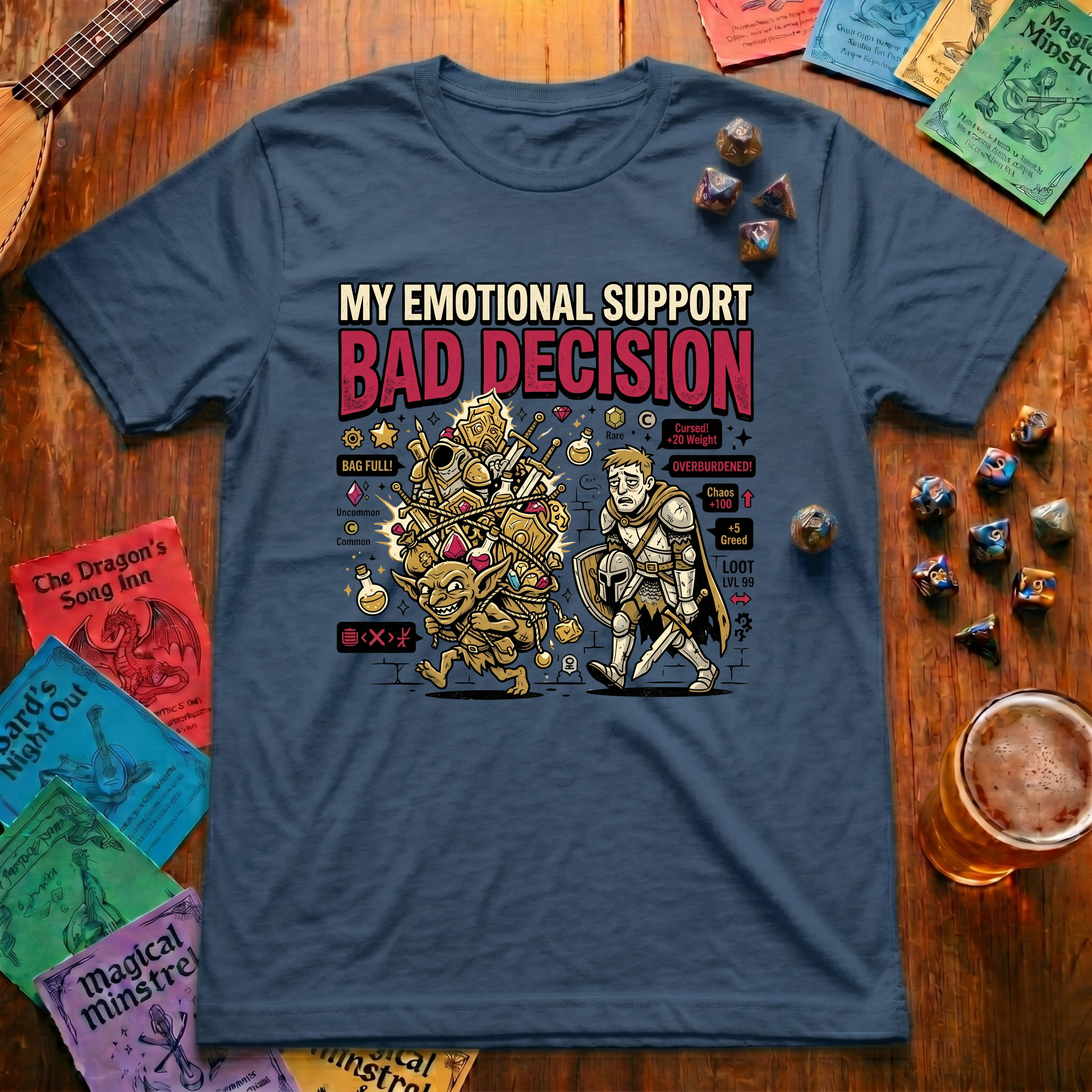 My Emotional Support Bad Decision T-shirt