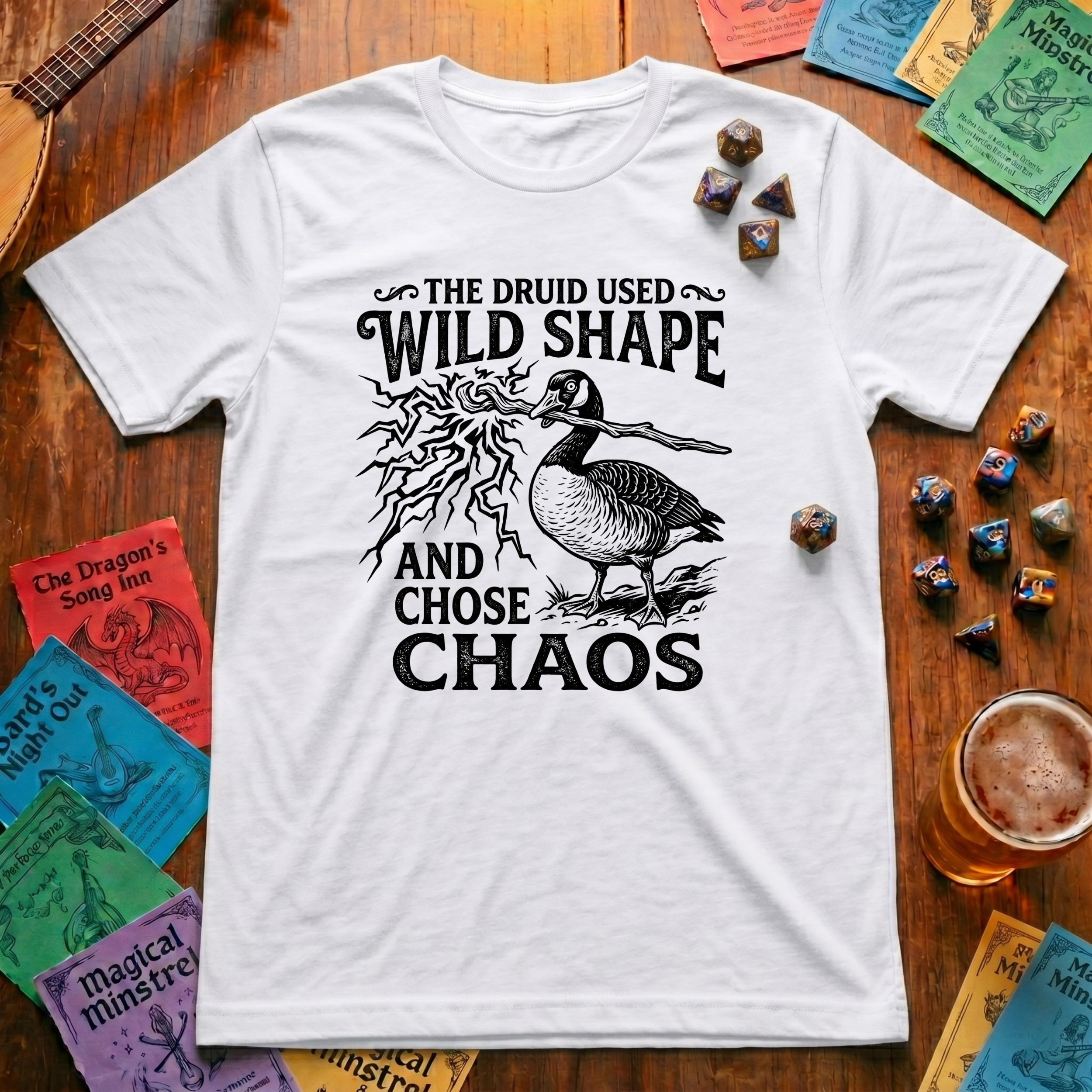 Druid Wild Shape Goose T-Shirt