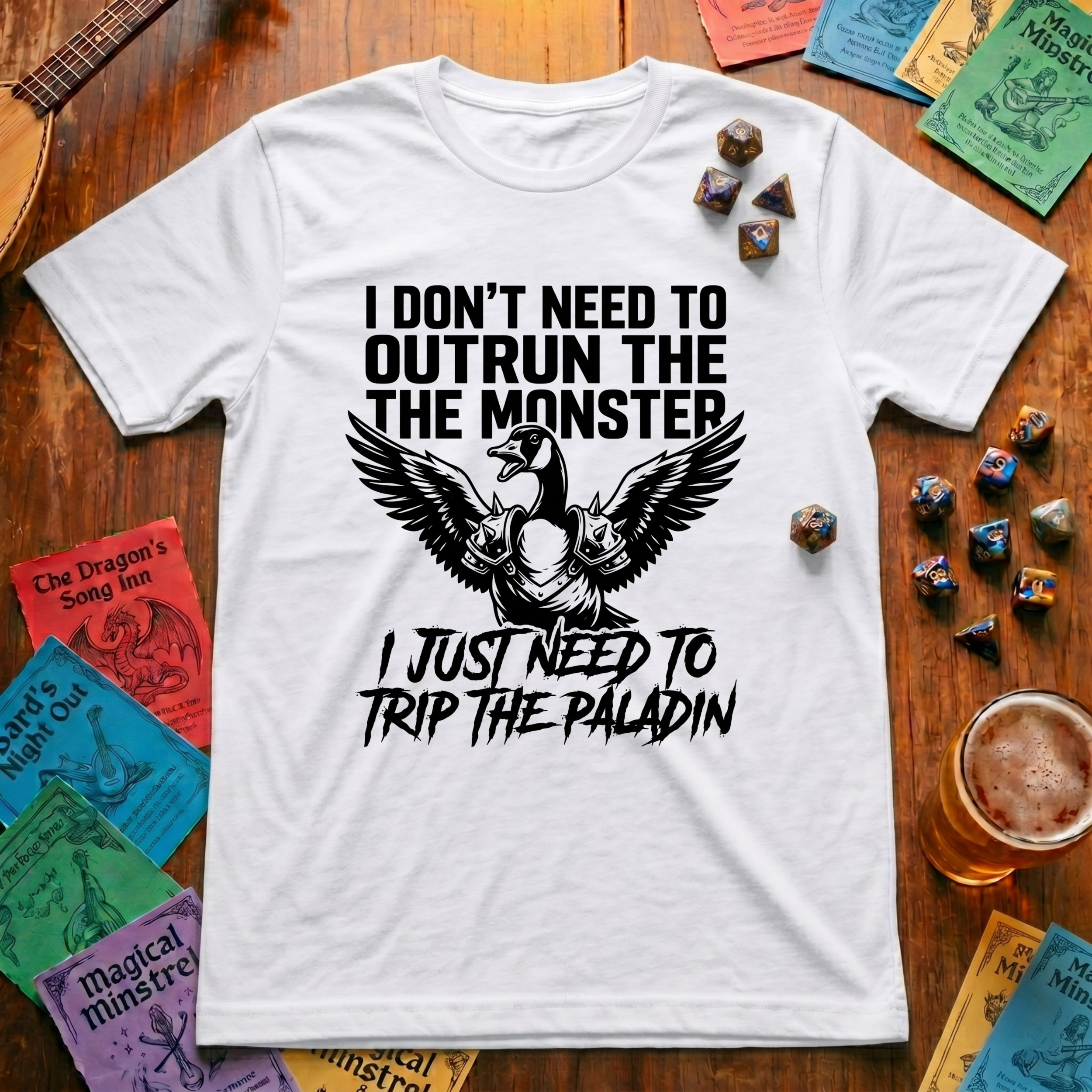 I Don't Need to Outrun the Monster T-shirt