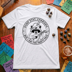 Raccoon Bard T-shirt
